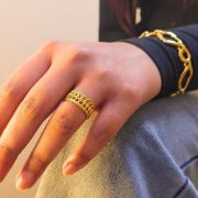 fashion jewellery, anti tarnish ring, fashion ring, waterproof ring, 18k gold plated rings, hypoallergenic ring, ring, amoha ring, stainless steel jewellery, sleek ring, classy ring, Artificial jewellery Online, Imitation Jewelry, Fashion Jewelry, Gold-Plated Jewelry, Designer Imitation Jewelry, Affordable Jewelry for Women, Trendy Jewelry for Women, Minimalist Jewelry, Statement Jewellery Online, Hypoallergenic Jewelry, Daily Wear Jewelry, OfficeWear Jewelry, Best Imitation jewellery Brands, Anti-Tarnish jewellery, Stainless Steel jewellery, Waterproof Jewelry, Unique Jewelry Designs, Lightweight Jewelry for Daily Use, Tarnish-Free Jewelry India, Stylish College Wear Jewelry, Latest Imitation jewellery, Stylish College Wear Ring, Latest Ring Designs, Anti-Tarnish Ring, Stainless Steel Ring, Hypoallergenic Ring, Officewear Ring, Waterproof Ring, Waterproof Minimalist Ring, Adjustable Ring, Open Band Ring, Bold Ring, Cocktail Ring, Stacking Ring, Minimalist Gold Ring