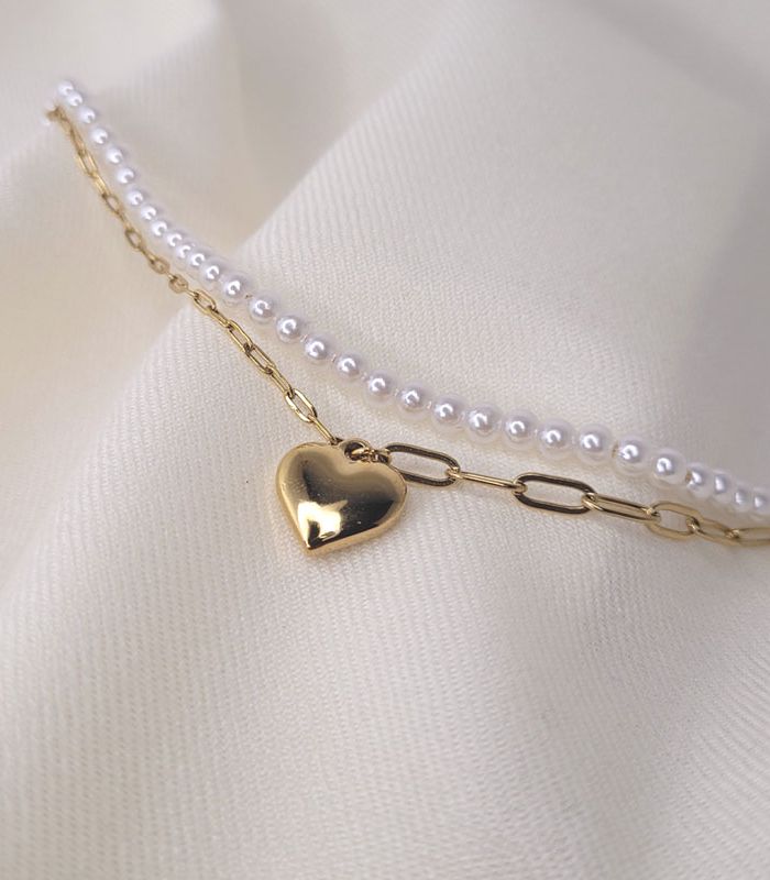 Heart Chain Bracelets
