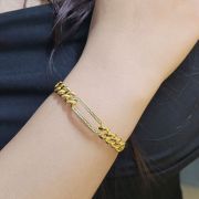Hypoallergenic 18K gold-plated anti-tarnish Euphoria Cuff Bracelets