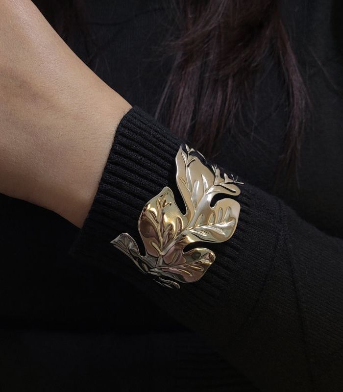 Leaf Cuff Bracelets