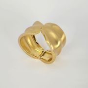 Anti-tarnish statement bracelet with adjustable fit - Cascade Cuff Bracelets