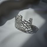 Hypoallergenic 18K gold-plated anti-tarnish Starlit Cuff Bracelets