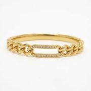 Hypoallergenic 18K gold-plated anti-tarnish Starlit Cuff Bracelets