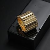 Hypoallergenic 18K gold-plated anti-tarnish Starlit Cuff Bracelets