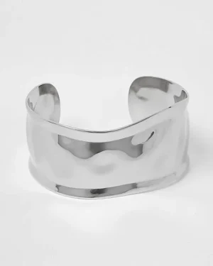 Radiant Silver Cuff Bracelet