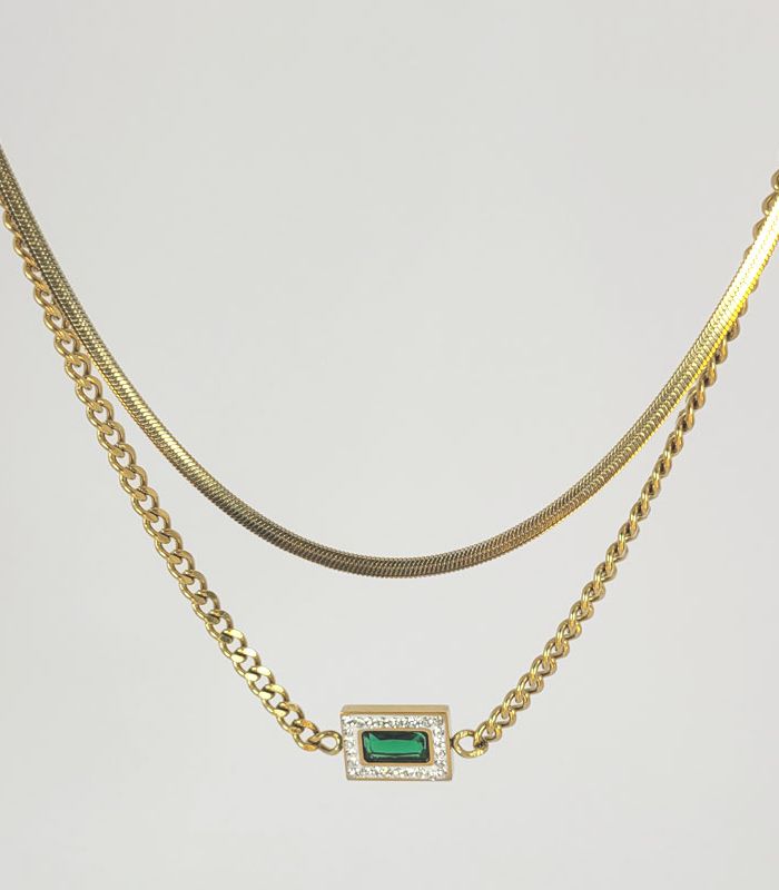 Verde Charm Necklace