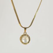 Premium hypoallergenic, Statement anti-tarnish Whispering Pearl Necklace