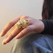 Jaguar Ring , anti tarnish ring, fashion jewellery, gold plated ring