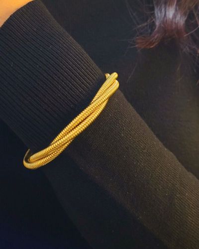 Sleek Twisted Bracelet