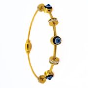 fashion jewellery, anti tarnish bracelet, fashion bracelet, waterproof bracelet, 18k gold plated bracelets, hypoallergic bracelet, evil eye bracelet, amoha bracelet, stainless steel jewellery, sleek bracelet, classy bracelet