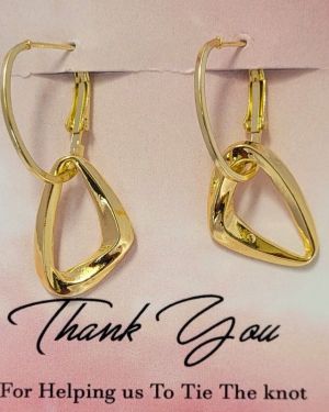 Hanging Gold Earrings