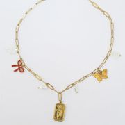 fashion jewellery, anti tarnish charms necklace, fashion charms necklace, waterproof charms necklace, 18k gold plated charms necklaces, hypoallergenic charms necklace, charms necklace, amoha charms necklace, stainless steel jewellery, sleek charms necklace, classy charms necklace, Artificial jewellery Online, Imitation Jewelry, Fashion Jewelry, Gold-Plated Jewelry, Designer Imitation Jewelry, Affordable Jewelry for Women, Trendy Jewelry for Women, Minimalist Jewelry, Statement Jewellery Online, Hypoallergenic Jewelry, Daily Wear Jewelry, OfficeWear Jewelry, Best Imitation jewellery Brands, Anti-Tarnish jewellery, Stainless Steel jewellery, Waterproof Jewelry, Unique Jewelry Designs, Lightweight Jewelry for Daily Use, Tarnish-Free Jewelry India, Stylish College Wear Jewelry, Latest Imitation jewellery, Stylish College Wear Charms Necklace, Latest Charms Necklace Designs, Anti-Tarnish Charms Necklace, Stainless Steel Charms Necklace, Hypoallergenic Charms Necklace, Officewear Charms Necklace, Waterproof Charms Necklace, Waterproof Minimalist Charms Necklace