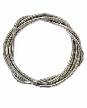 Twisted Silver Cuff Bracelet