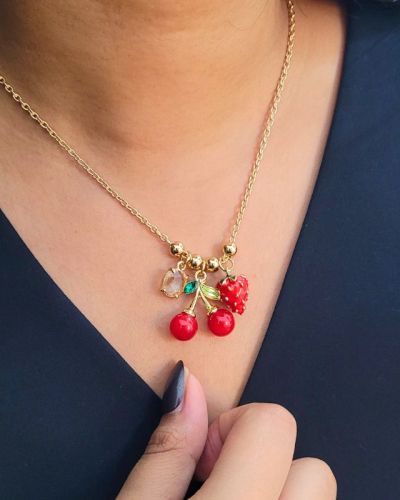 Cherry Charm Necklace