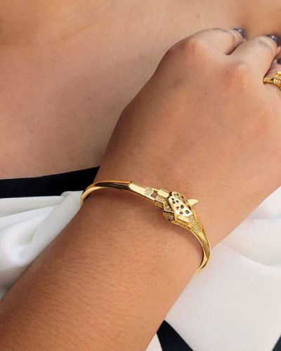 Fierce Panther Bracelet Set