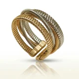 Sorelle link bracelet for women, Gold multi link bracelet, Layered gold bracelet India, AMOHABOLD link bracelet, Gold plated bracelet for women, Anti tarnish link bracelet, Everyday gold bracelet, Office wear bracelet, Modern chain link bracelet, Minimal gold jewellery