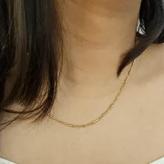 fashion necklaces, anti tarnish necklaces, waterproof necklaces, stainless steel jewellery, gold plated necklace, hypoallergenic necklace, daily wear necklace, statement jewellery, imitation jewellery online, minimalist jewellery