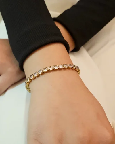 Aura Pink Tennis Bracelet