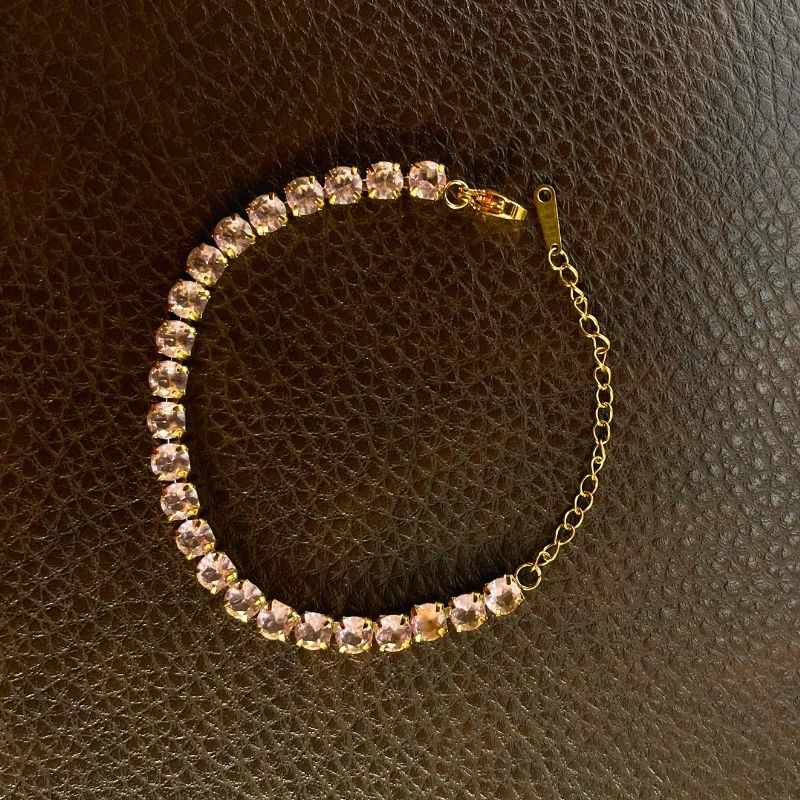 Aura Pink Tennis Bracelet