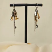 fashion earrings, anti tarnish earrings, waterproof earrings, stainless steel earrings, gold plated earrings, hypoallergenic earrings, imitation earrings, bold earrings, minimalist earrings, trendy earrings, statement jewellery