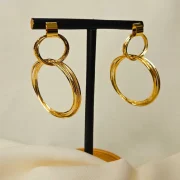 fashion earrings, anti tarnish earrings, waterproof earrings, stainless steel earrings, gold plated earrings, hypoallergenic earrings, imitation earrings, bold earrings, minimalist earrings, trendy earrings, statement jewellery