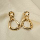 fashion earrings, anti tarnish earrings, waterproof earrings, stainless steel earrings, gold plated earrings, hypoallergenic earrings, imitation earrings, bold earrings, minimalist earrings, trendy earrings, statement jewellery