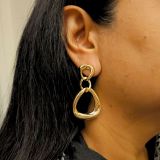 fashion earrings, anti tarnish earrings, waterproof earrings, stainless steel earrings, gold plated earrings, hypoallergenic earrings, imitation earrings, bold earrings, minimalist earrings, trendy earrings, statement jewellery