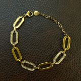 fashion bracelet, anti tarnish bracelet, waterproof bracelet, stainless steel jewellery, imitation bracelet, gold plated bracelet, daily wear bracelet, minimalist bracelet, statement jewellery, officewear jewellery