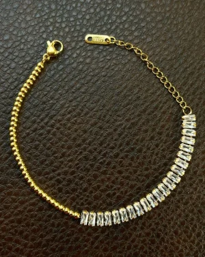 Crystal Cascade Bracelets