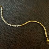 fashion bracelet, anti tarnish bracelet, waterproof bracelet, stainless steel jewellery, imitation bracelet, gold plated bracelet, daily wear bracelet, minimalist bracelet, statement jewellery, officewear jewellery