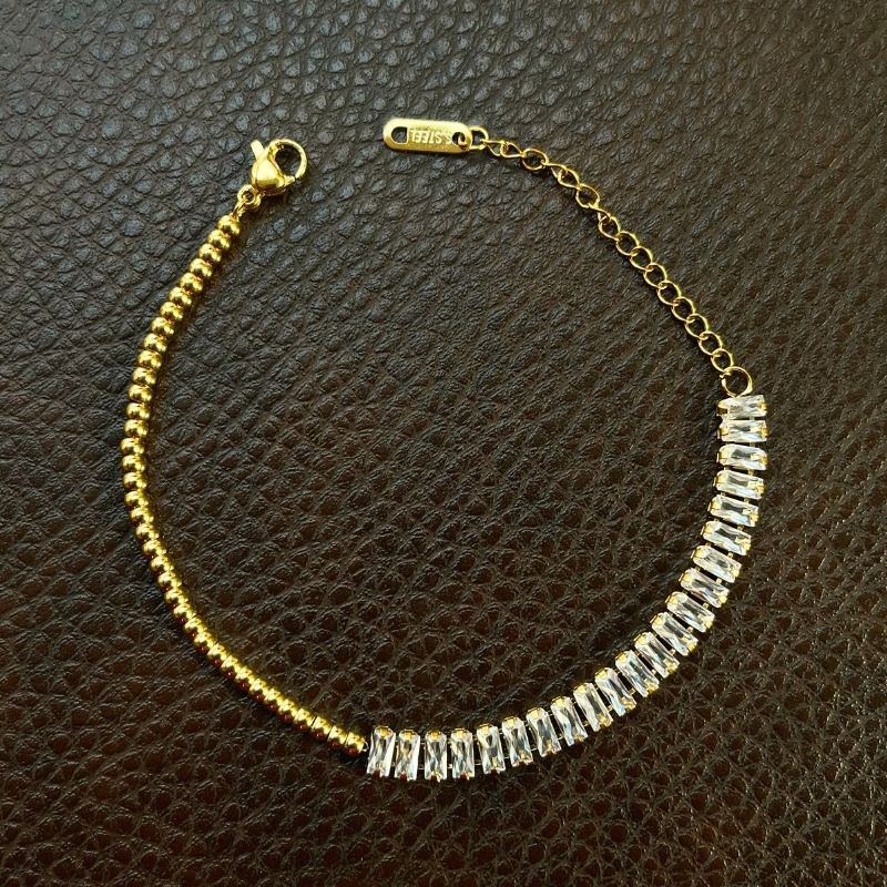 Crystal Cascade Bracelets