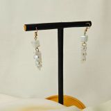 fashion earrings, anti tarnish earrings, waterproof earrings, stainless steel earrings, gold plated earrings, hypoallergenic earrings, imitation earrings, bold earrings, minimalist earrings, trendy earrings, statement jewellery