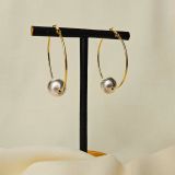 fashion earrings, anti tarnish earrings, waterproof earrings, stainless steel earrings, gold plated earrings, hypoallergenic earrings, imitation earrings, bold earrings, minimalist earrings, trendy earrings, statement jewellery