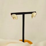 fashion earrings, anti tarnish earrings, waterproof earrings, stainless steel earrings, gold plated earrings, hypoallergenic earrings, imitation earrings, bold earrings, minimalist earrings, trendy earrings, statement jewellery