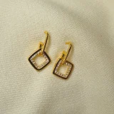 fashion earrings, anti tarnish earrings, waterproof earrings, stainless steel earrings, gold plated earrings, hypoallergenic earrings, imitation earrings, bold earrings, minimalist earrings, trendy earrings, statement jewellery
