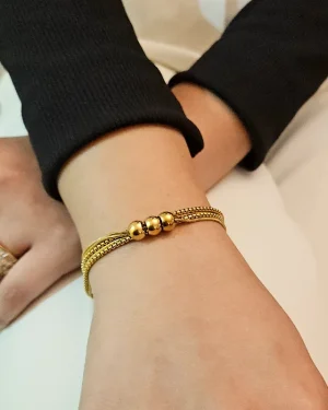 Layered Chained Bracelet