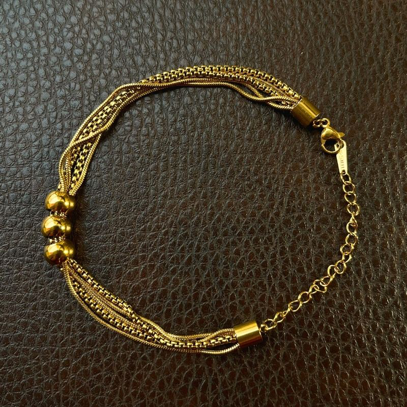 Layered Chained Bracelet