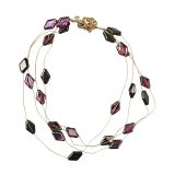 fashion necklaces, anti tarnish necklaces, waterproof necklaces, stainless steel jewellery, gold plated necklace, hypoallergenic necklace, daily wear necklace, statement jewellery, imitation jewellery online, minimalist jewellery