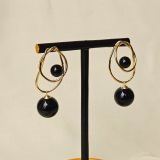 fashion earrings, anti tarnish earrings, waterproof earrings, stainless steel earrings, gold plated earrings, hypoallergenic earrings, imitation earrings, bold earrings, minimalist earrings, trendy earrings, statement jewellery