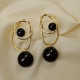 fashion earrings, anti tarnish earrings, waterproof earrings, stainless steel earrings, gold plated earrings, hypoallergenic earrings, imitation earrings, bold earrings, minimalist earrings, trendy earrings, statement jewellery