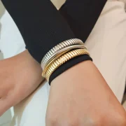 fashion bracelet, anti tarnish bracelet, waterproof bracelet, stainless steel jewellery, imitation bracelet, gold plated bracelet, daily wear bracelet, minimalist bracelet, statement jewellery, officewear jewellery