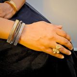 fashion bracelet, anti tarnish bracelet, waterproof bracelet, stainless steel jewellery, imitation bracelet, gold plated bracelet, daily wear bracelet, minimalist bracelet, statement jewellery, officewear jewellery