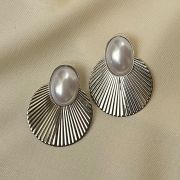 fashion earrings, anti tarnish earrings, waterproof earrings, stainless steel earrings, gold plated earrings, hypoallergenic earrings, imitation earrings, bold earrings, minimalist earrings, trendy earrings, statement jewellery