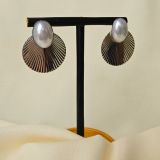 fashion earrings, anti tarnish earrings, waterproof earrings, stainless steel earrings, gold plated earrings, hypoallergenic earrings, imitation earrings, bold earrings, minimalist earrings, trendy earrings, statement jewellery