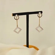 fashion earrings, anti tarnish earrings, waterproof earrings, stainless steel earrings, gold plated earrings, hypoallergenic earrings, imitation earrings, bold earrings, minimalist earrings, trendy earrings, statement jewellery