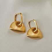 fashion earrings, anti tarnish earrings, waterproof earrings, stainless steel earrings, gold plated earrings, hypoallergenic earrings, imitation earrings, bold earrings, minimalist earrings, trendy earrings, statement jewellery