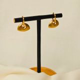 fashion earrings, anti tarnish earrings, waterproof earrings, stainless steel earrings, gold plated earrings, hypoallergenic earrings, imitation earrings, bold earrings, minimalist earrings, trendy earrings, statement jewellery