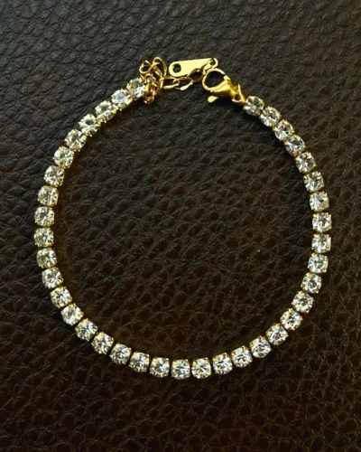 Sleek Tennis Bracelet
