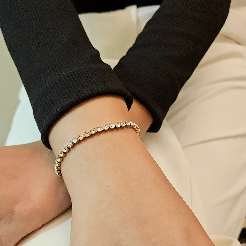 Sleek Tennis Bracelet