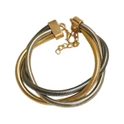 fashion bracelet, anti tarnish bracelet, waterproof bracelet, stainless steel jewellery, imitation bracelet, gold plated bracelet, daily wear bracelet, minimalist bracelet, statement jewellery, officewear jewellery